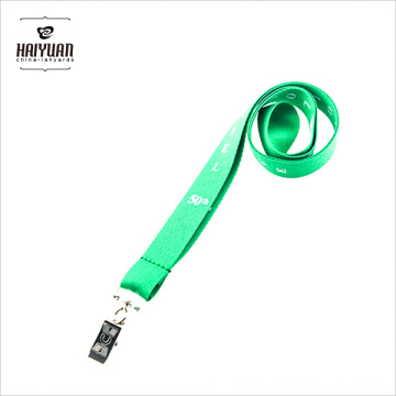 Llavero de titular de la tarjeta Lanyard personalizado Lanyard impreso con clip de cocodrilo